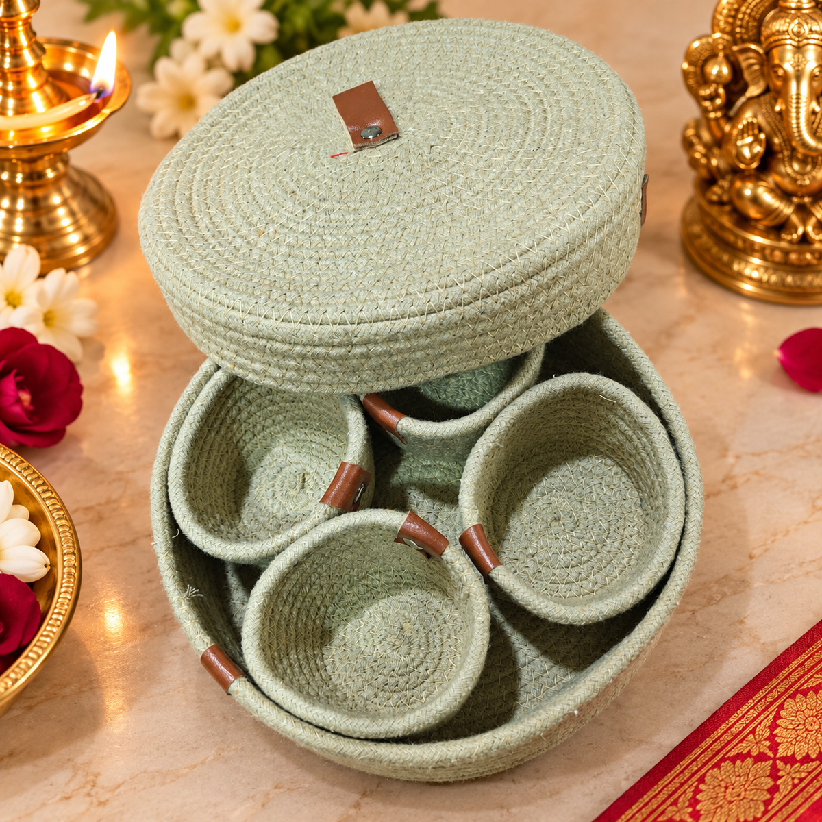 Rope Dry Fruit Storage Box