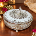 Peacock Round Dry Fruit Box