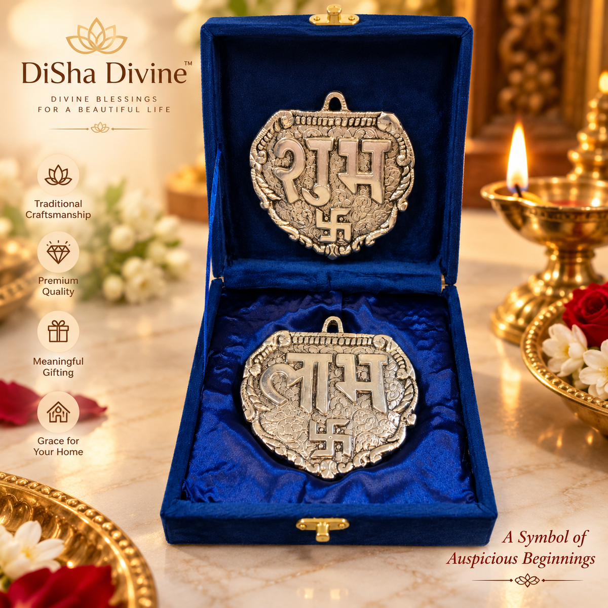 German Silver Shubh Labh