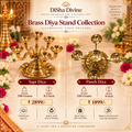 Sapt Diya Brass Stand