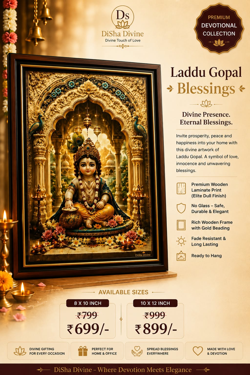 Laddu Gopal Blessings – Makhan Mohan
