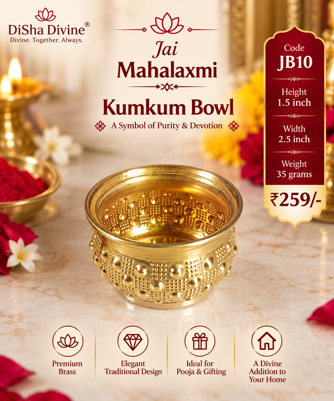 Kumkum Bowl