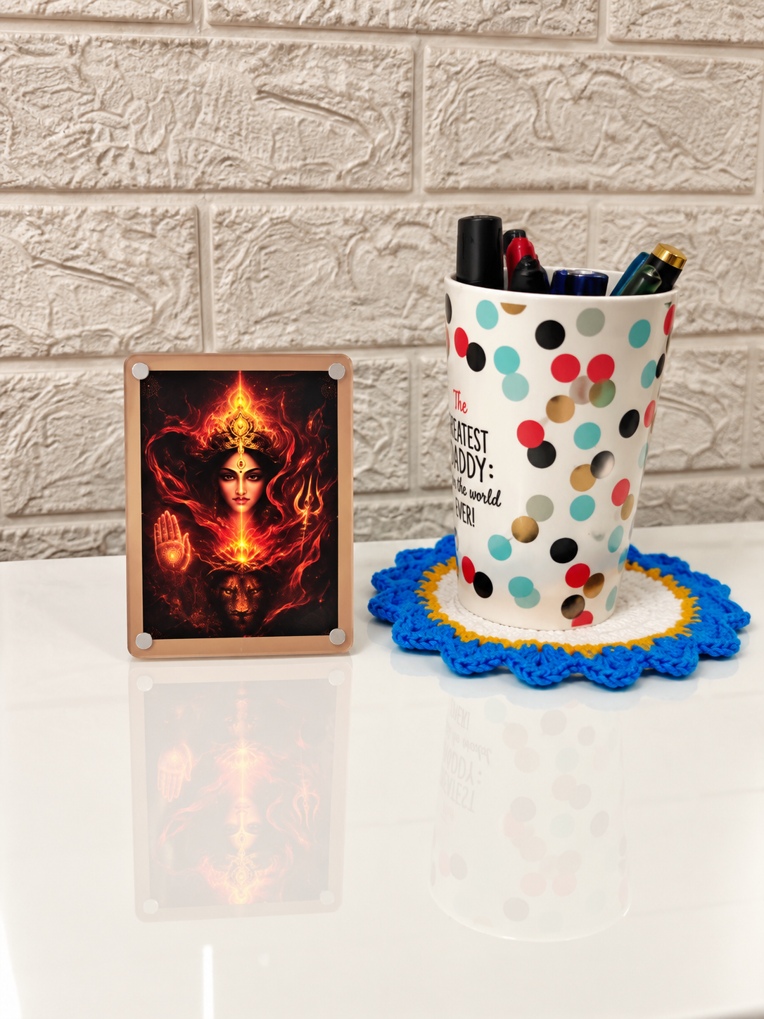 Maa Durga – Divine Shakti | Magnetic Frame