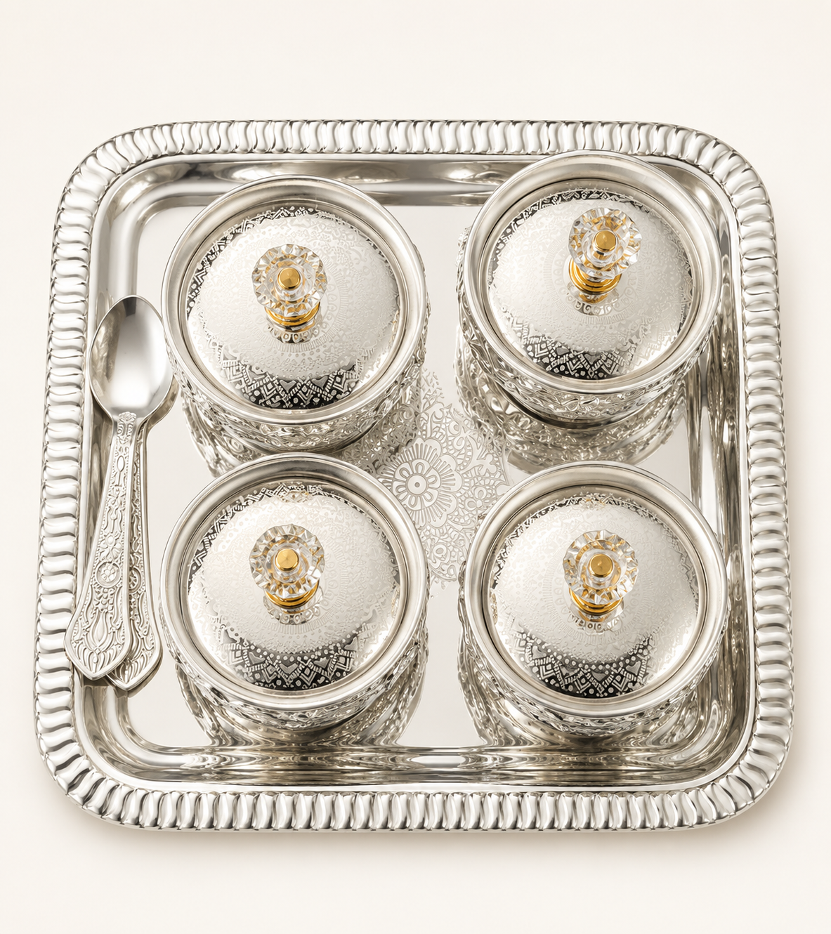 Mukhwas Set – 4 Bowls