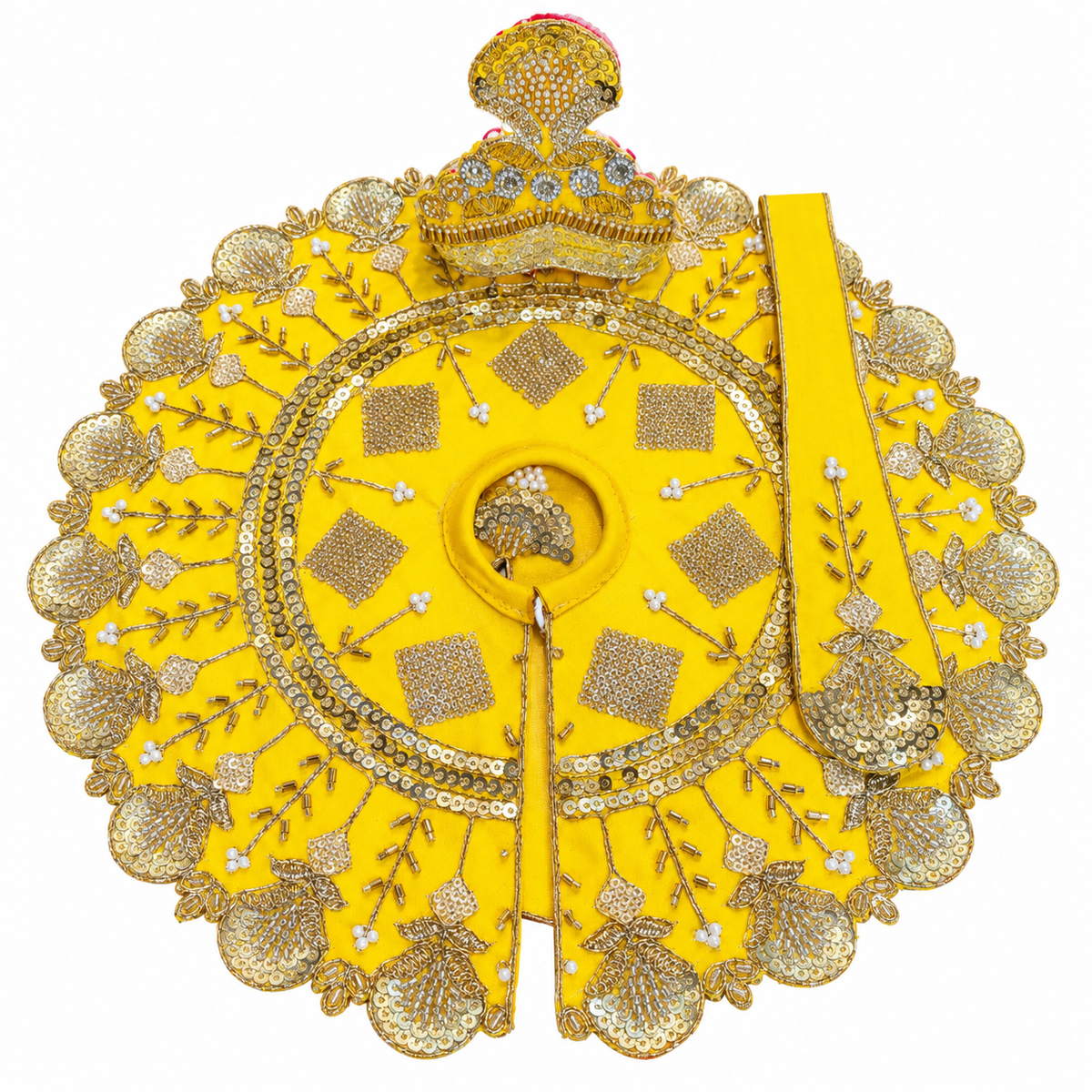 Peet Pushp Zari Utsav Poshak