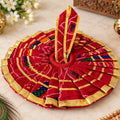 Raas Bandhani Red Poshak