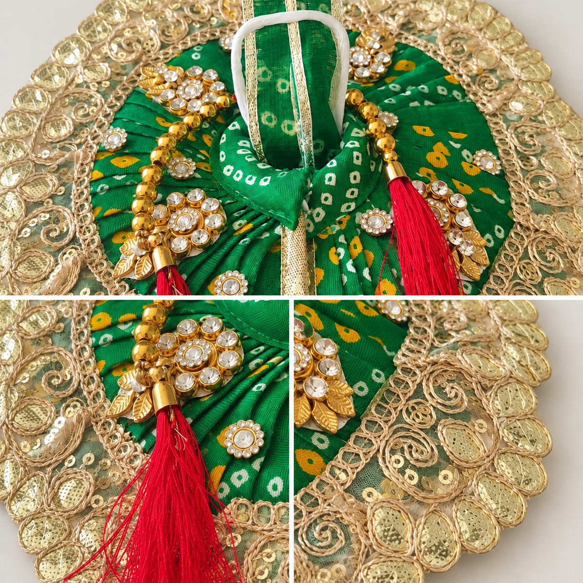 Harit Bandhej Gota Classic Poshak