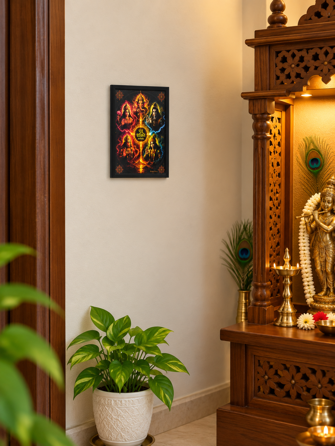 Panch Shakti Aashirwad | Classic Frame