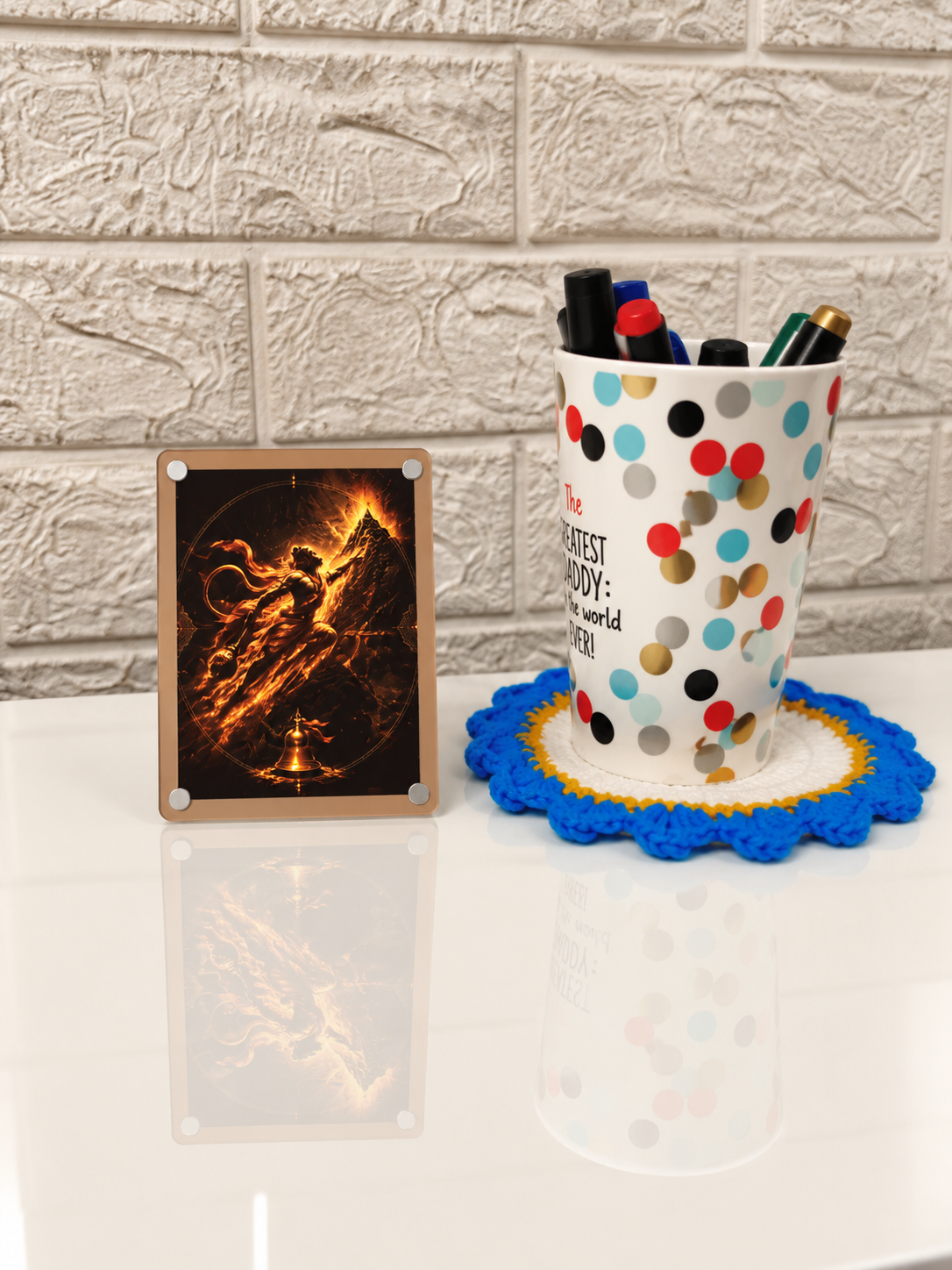 Shri Hanuman Ji – Jai Shree Ram | Magnetic Frame