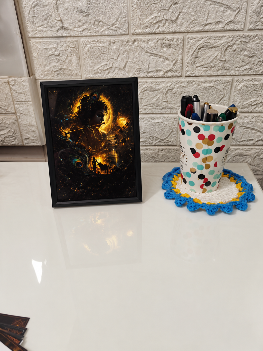Shri Krishna Ji – Divine Blessings | Classic Frame