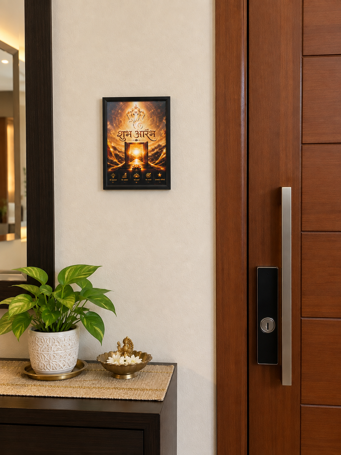 Shubh Aarambh – Blessings for New Beginnings | Classic Frame