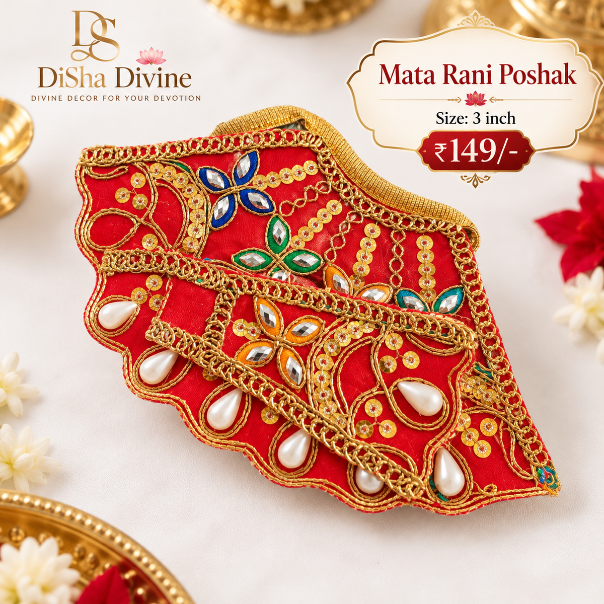 Shahi Ratna Moti Mata Rani Poshak