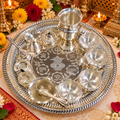 Bhavya Shubh Labh Pooja Thali Set