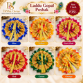 Rang Birangi Laddu Gopal Poshak – 2 inch