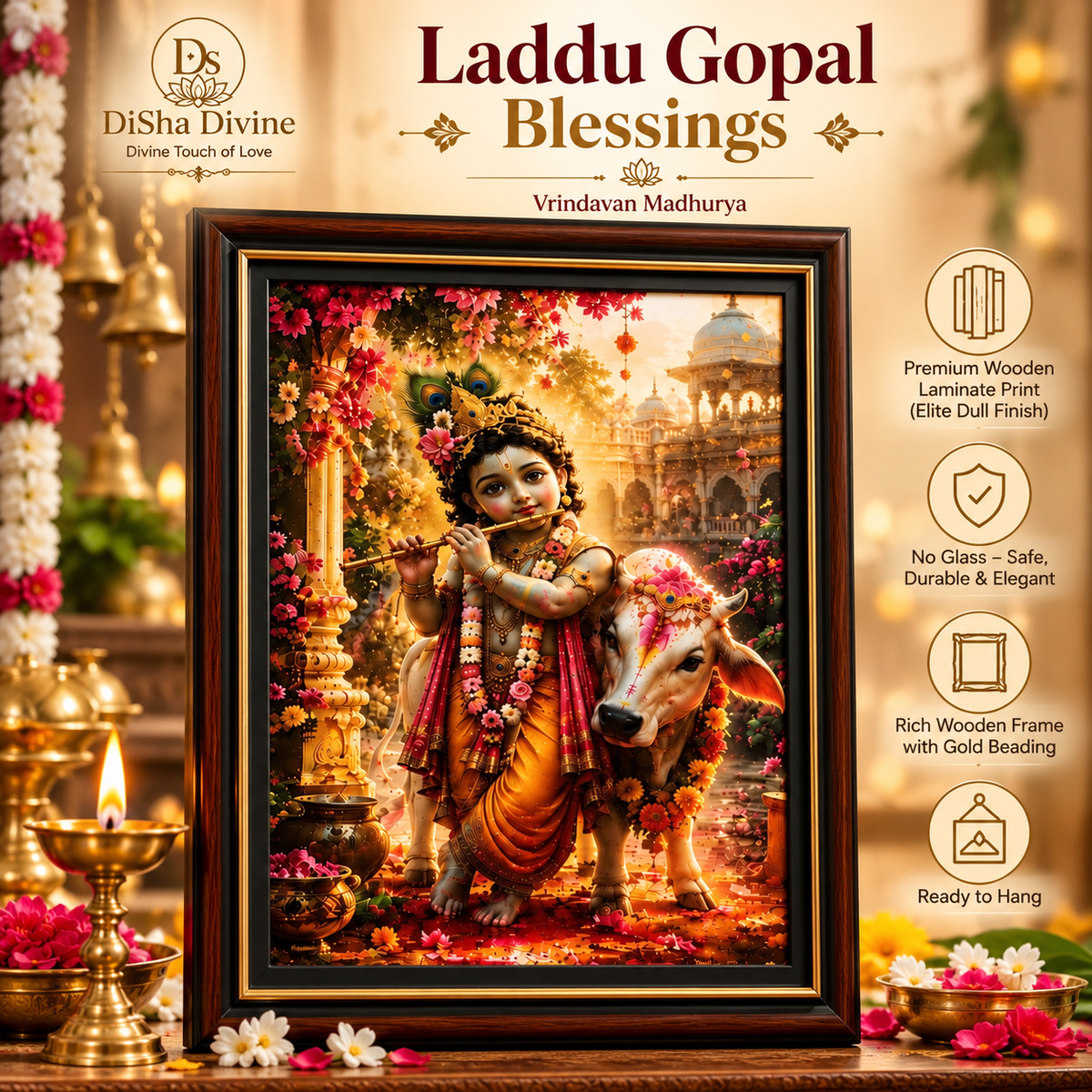 Laddu Gopal Blessings – Vrindavan Madhurya