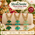 Shyam Sundar Floral Stone Mala for Laddu Gopal Ji
