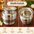Shubh Kalash – Silver Finish Pooja Kalash