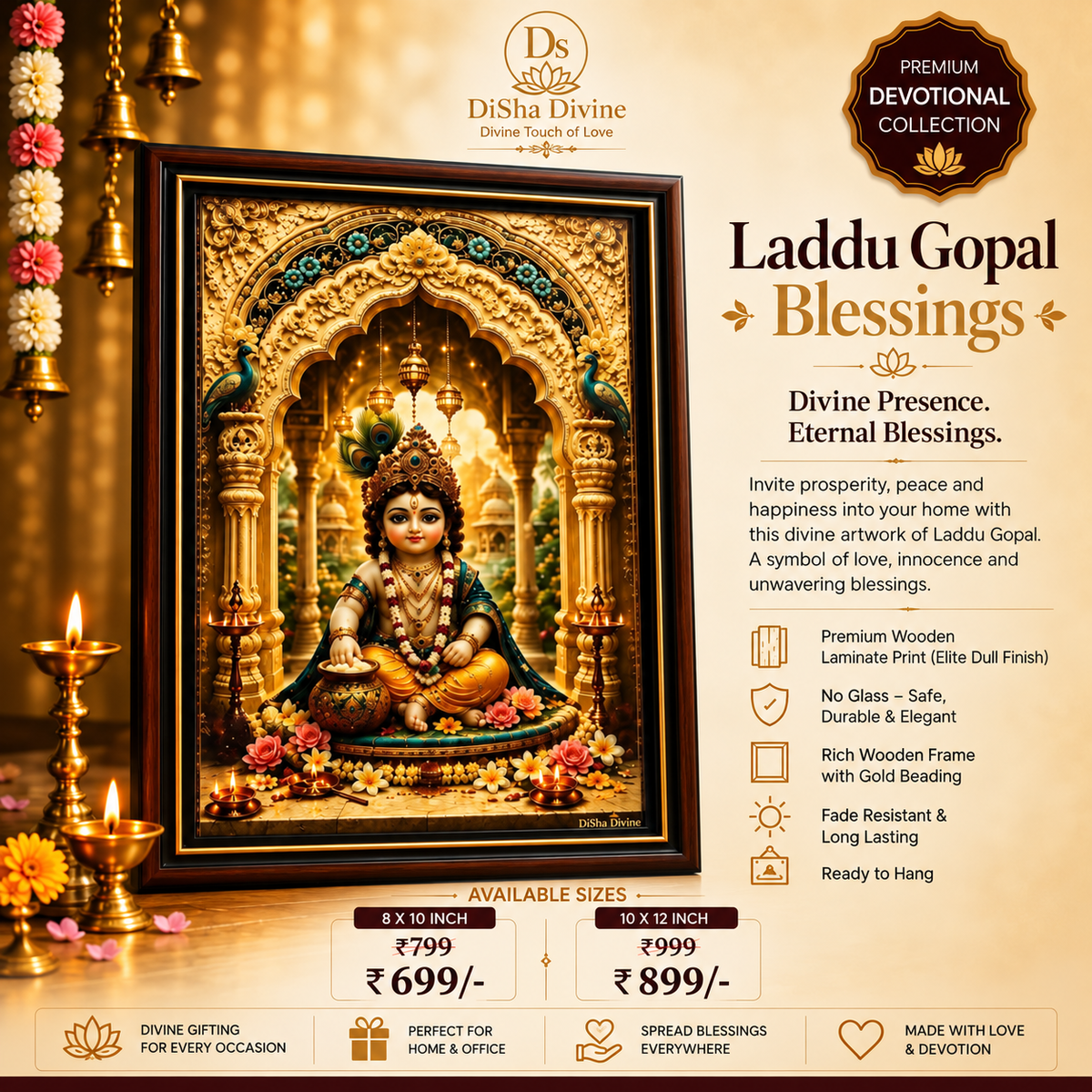 Laddu Gopal Blessings – Makhan Mohan